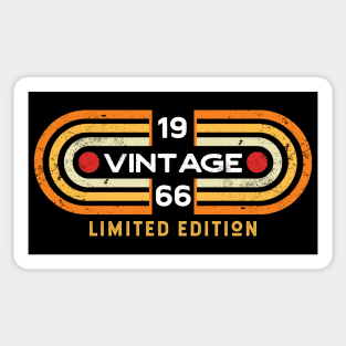 Vintage 1966 | Retro Video Game Style Sticker